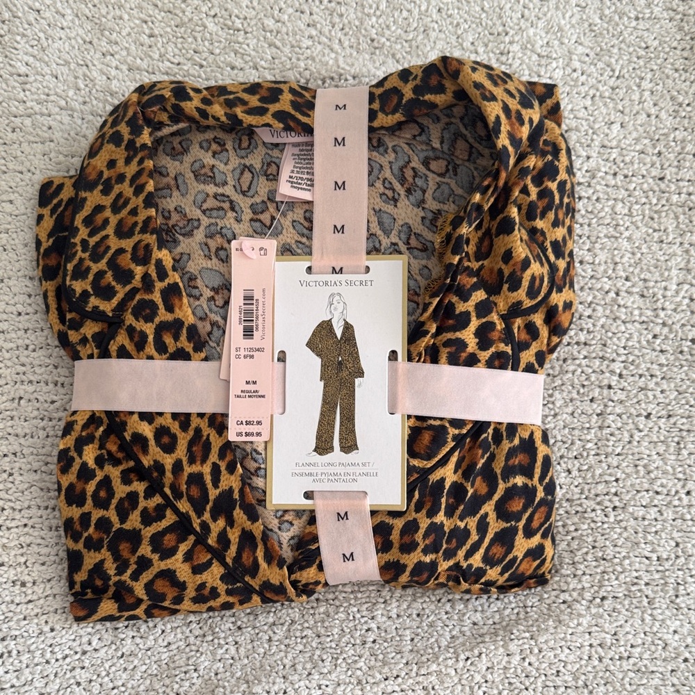 Victoria's Secret Animal Print Pajama Set